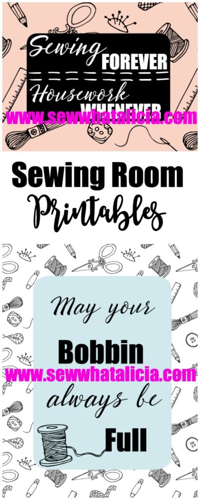 Sewing Room Printables - Sew What, Alicia?