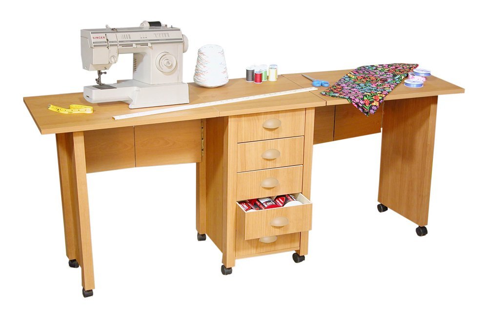 Craft Tables and Furniture for your Craft Room | Are you looking for some great craft tables to organize and spruce up your craft or sewing room. Click through to see some amazing craft tables that will have your room looking amazing! www.sewwhatalicia.com