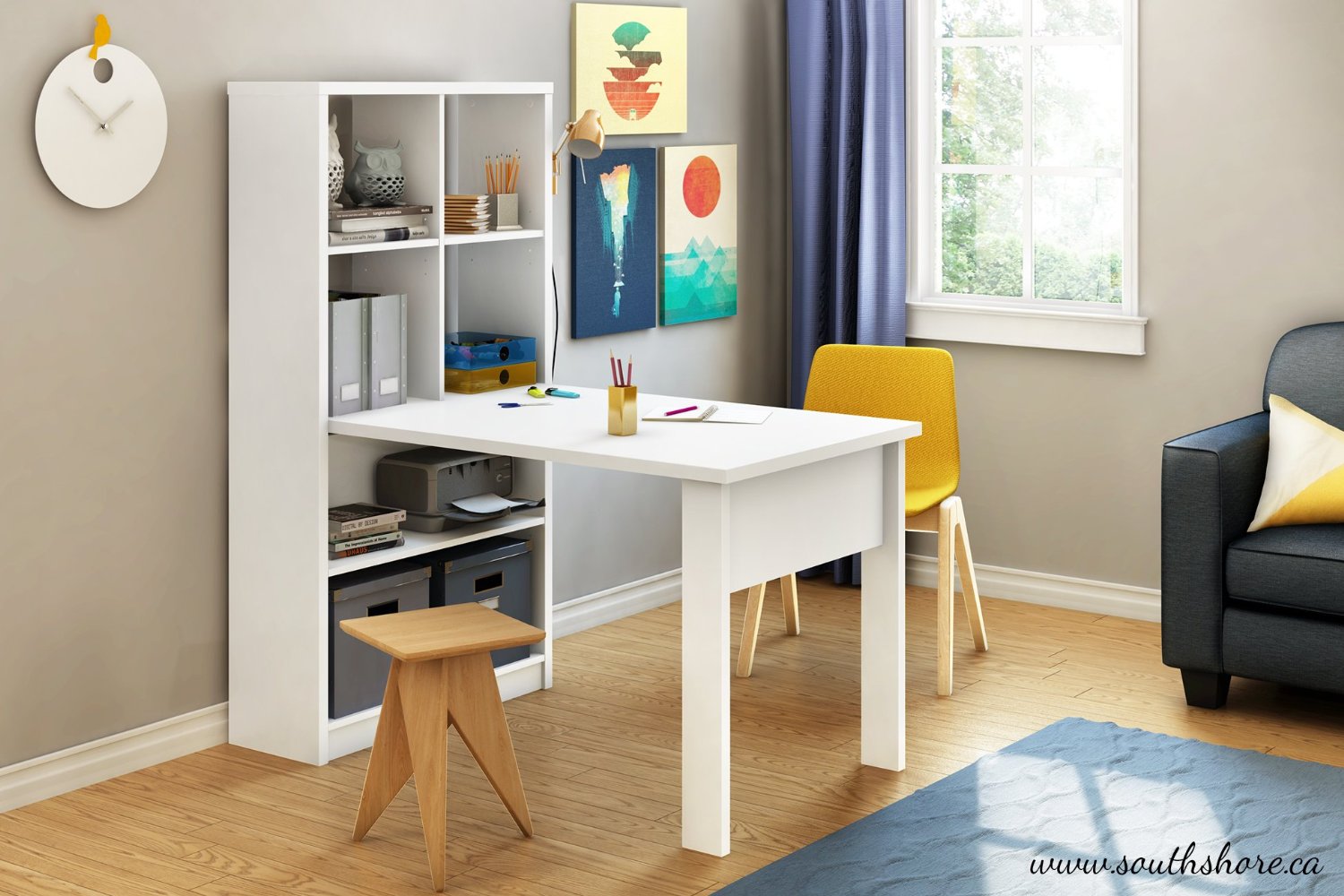 Craft Tables and Furniture for your Craft Room | Are you looking for some great craft tables to organize and spruce up your craft or sewing room. Click through to see some amazing craft tables that will have your room looking amazing! www.sewwhatalicia.com