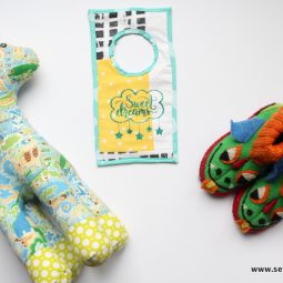 Fabric Doorknob Hanger Tutorial