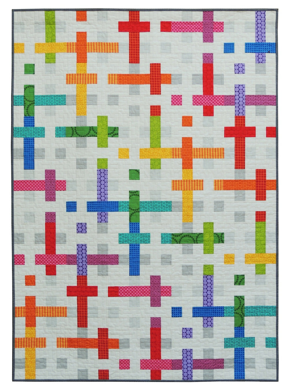 10+ Fabulous Rainbow Quilt Patterns: These rainbow quilt patterns will give you all sorts of fabulous feelings! I just love a fun rainbow don't you? Click through for the full list of rainbow quilt patterns to sew. | www.sewwhatalicia.com
