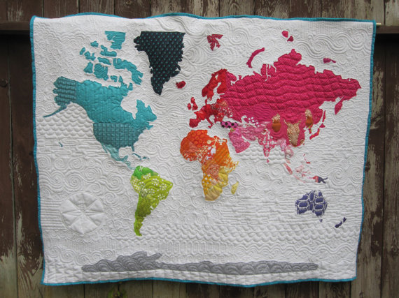 10+ Marvelous Map Projects to Stitch: If you are obsessed with maps like I am then you are going to want to grab some of these map projects to stitch. Click through for the full list of map projects! | www.sewwhatalicia.com