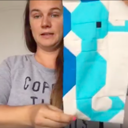 Awesome Ocean Quilt Along - Building the Quilt Blocks: This is a live sewing series on Facebook. Click through for all the videos up until now and to find the new videos! | www.sewwhatalicia.com