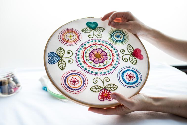 Classes to Unlock the Secrets of Embroidery: If you want to learn hand embroidery then taking a class is a great option. I have put together my favorite hand embroidery classes. Click through for a full list. | www.sewwhatalicia.com