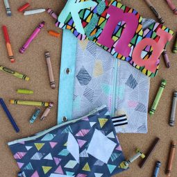 How to Sew a Zipper: Three fun ways to sew a zipper for back to school zipper pouches. Click through for three tutorials. | www.sewwhatalicia.com