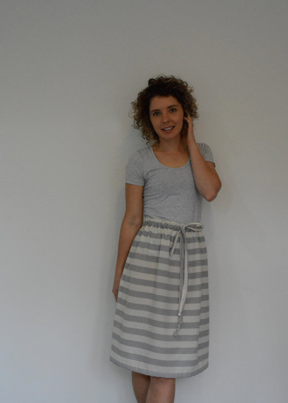 Skirt Sewing Patterns for Women and Girls: Drawstring Skirt | www.sewwhatalicia.com