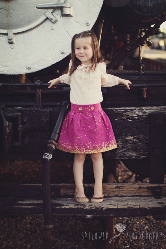 Skirt Sewing Patterns for Women and Girls: Lottie Skirt | www.sewwhatalicia.com