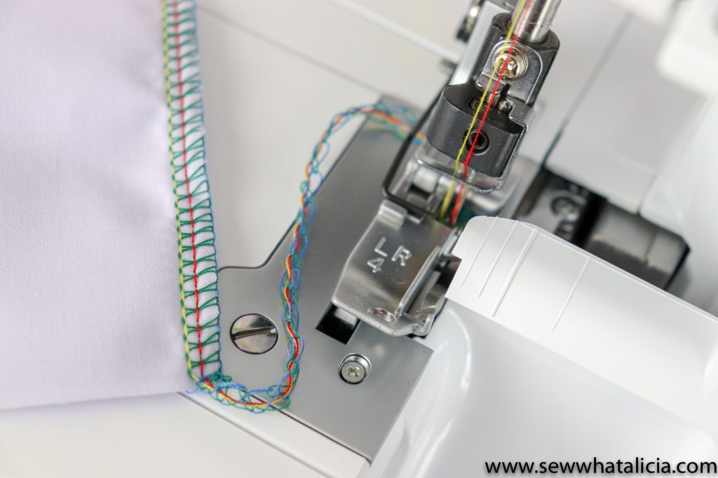 What is the difference between a serger and a sewing machine?: If you aren't sure which machine is right for you or you just want to learn more about the different types of machines for sewing then this is the post for you. Click through for all the details on the differences between the two types of machines. | www.sewwhatalicia.com