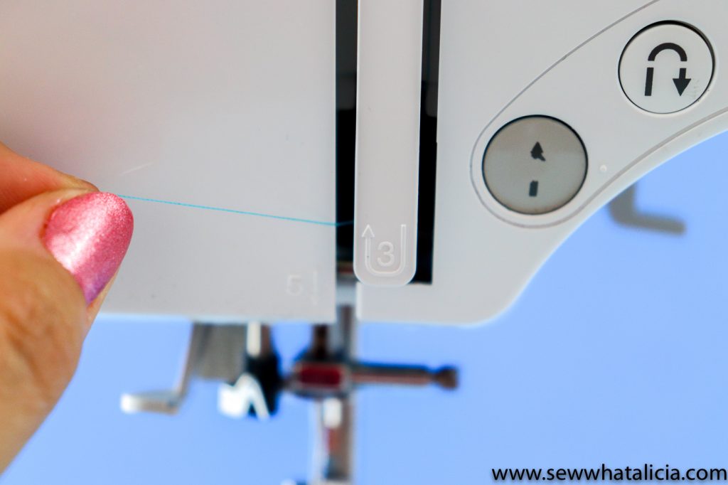 Thread The Machine How to Thread a Sewing Machine - Sew What, Alicia?