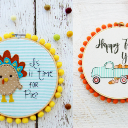 Fun Fall Embroidery Patterns and Kits: Check out this huge list of fall embroidery designs and fall embroidery patterns. This post has all the fall embroidery ideas you will need to create something special. Click through for a huge list.| www.sewwhatalicia.com