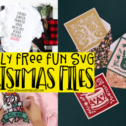 Mostly Free Christmas SVG Files: Check out this huge list of awesome and mostly free SVG cut files. Click through for the full list. | www.sewwhatalicia.com